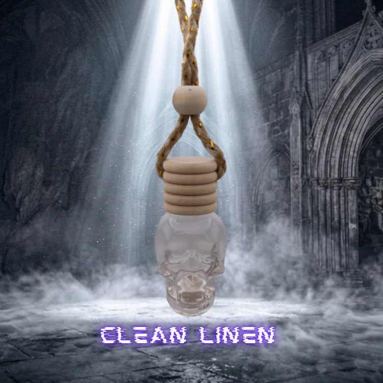 CLEAN LINEN - SKULL AIR FRESHENER
